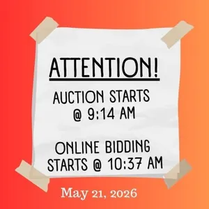 May 21 - Bayless Estate Auction