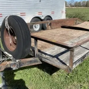 Bumper Pull 2-Axle Trailer 16ft L x 76"W