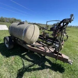 300 Gal Sprayer w/Rooster Tails on Trailer