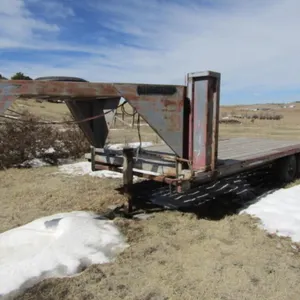 1996 Custom-Built Tandem Axel Gooseneck Trailer
