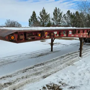 Commercial Trailer : 2000 Scona T O F : Tri-axle Oilfield Float Trailer : 48ft