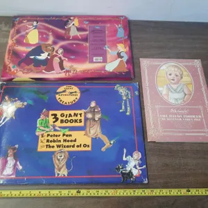The Great Adventures Treasury, The Walt Disney Princess Treasure Chest and Vintage paper doll set ti