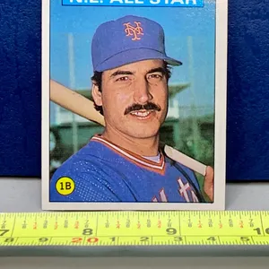 MLB Baseball Card - 1986 OPC Vintage Keith Hernandez All Star