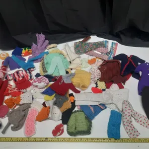 Lot of Doll Clothes of Different Sizes. (Winter Clothes)