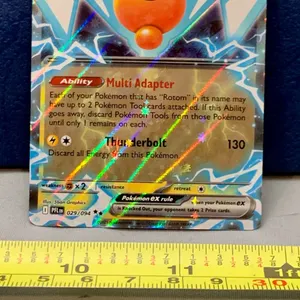 Pokemon Rotom EX #029/094 1/2 Art Holo Card MINT!