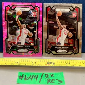 NBA Basketball - Panini Prizm RC 2023 Adama Sanogo Pink Ice & Chrome