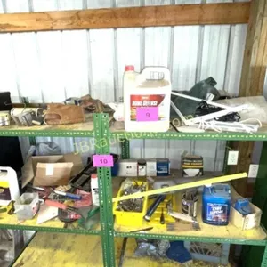 CONTENTS OF SHELVES - SHELVING NOT INCLUDED
