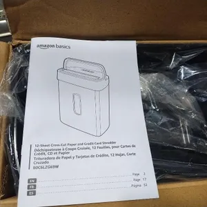 12 Sheet Cross-Cut Paper Shredder