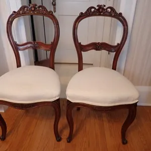 Dining Chair Pair balloon back