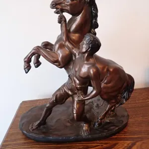 Spelter Sculpture "Marly Horse" style