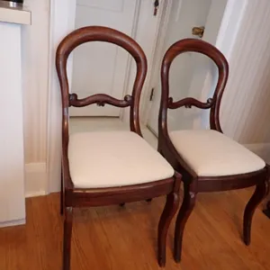Dining Chair Pair balloon back