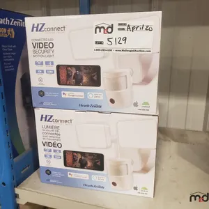(2) HZ Connect Video Security Motion Lights
 UNRESERVED