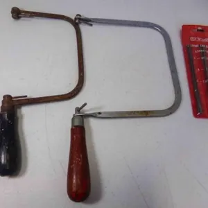 2 Coping Saws & Package of Blades