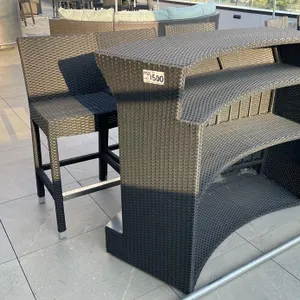 Patio Bar Table Set w/ (3) Chairs
 UNRESERVED