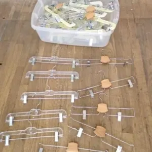 Box of Plastic Pants hangers