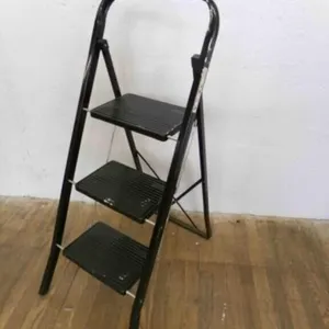3 Step Metal Folding Ladder
