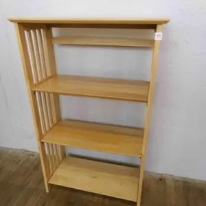 Foldable 4 Shelf Display Shelves 26"x12"x42"