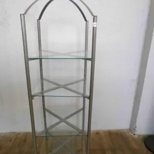 4 shelf Glass Display stand 18"x18"62"