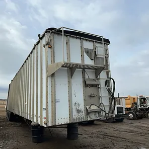 1997 53' TY-CROP TRI - AXLE HYDRAULIC WALKING FLOOR VAN TRAILER