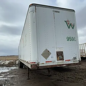 1994 53' MANAC TRI - AXLE VAN TRAILER