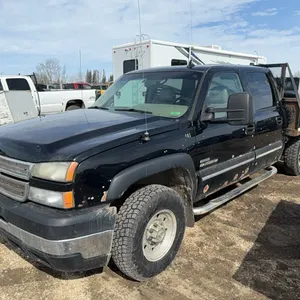 2007 Chevrolet Silverado 2500 Truck, 4x4, Duramax 6.6 Diesel, 394,462km, Black, *VIN 1GCHK23D37F126965 (P10-R2-S828)