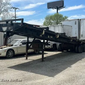 2000 Kiefer Industrial tilt-deck truss trailer