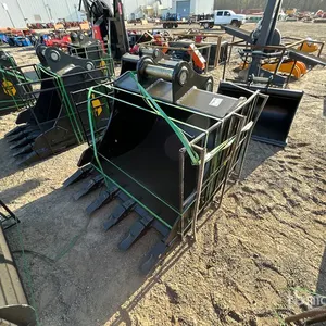 Trojan 200CL 54 in Digging Excavator Bucket - Fits 80mm Cat 320/321/323, Hyundai R210 Komatsu PC200/220, Deere160/200/225 Kobelco SK210, Case 210/225,