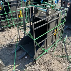 Trojan 120CL 24 in Digging Excavator Bucket - Fits 65mm Cat 311/312/313/314 Kobelco 140 Deere/Hitachi ZX120/135 Case 130/135, Doosan DX140