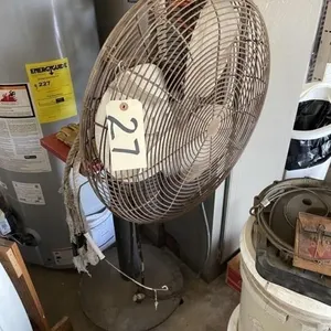 Shop Fan on Rolling Stand 20"