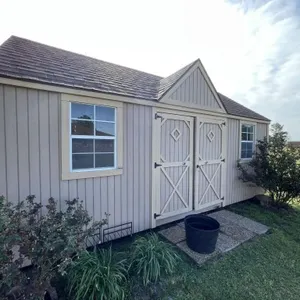 Shed w/Side Door Entry & Loft 20ft L x 12ft W