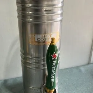 Stainless steel draft dispenser