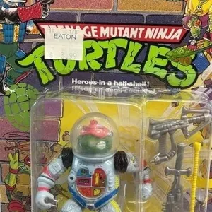 1990 Playmates TMNT Ralph Space Cadet toy on card
