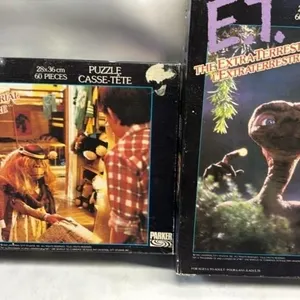 Vintage ET jigsaw puzzle lot of 2