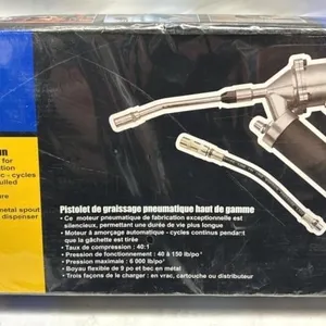 New professional air grease gun