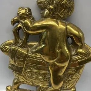Solid brass boy bathtub 10 inch tall