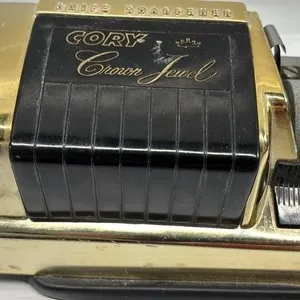 1950s Corey knife sharpener working