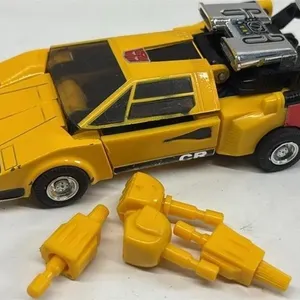 Vintage Transformers G1 1980s Sunstreaker toy Coun