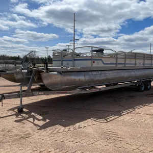 1990 TMC 30' Pontoon Boat (No Title)
