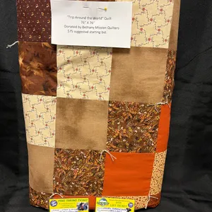 Homemade Quilt and Andes Tower Hills Passes