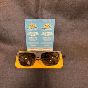 Sunglasses and 2 Waterpark Passes