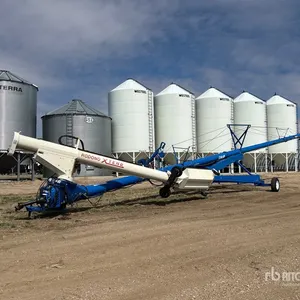 2009 Brandt 1390-HP 13 in x 90 ft Telescopic Swing Grain Auger