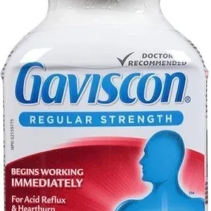 Gaviscon Liquid Regular Strength Antacid - 600 ml
