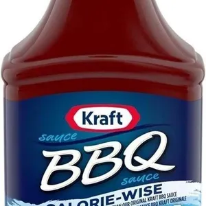 2x Kraft Light BBQ Sauce, 455 ml Bottle