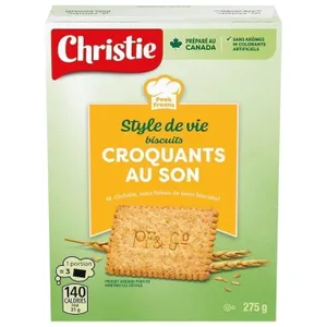 2x Christie Peek Freans Lifestyle Bran Crunch