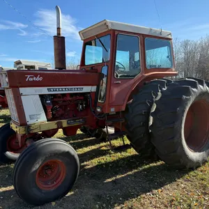 IHC 1466 2wd Tractor, Dual Hydraulics, Dual 540 & 1000 PTO, Showing 8143hrs, (Brand new front tires have been installed on rims. See in Pictures), SN 