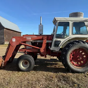 IHC 966 Hydro 2wd Tractor w/ IHC 2350 FE Loader, 5' Bucket, 8793hrs, (Loader never previously installed but included w/ tractor now), SN 2510174U01543