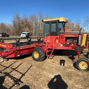 Versatile 4400 Hydrostatic Swather/ Windrower w/ 20' Header & UII Pick up Reel, New Set of Canvas will be included & Extensive Parts Included, SN 2101
