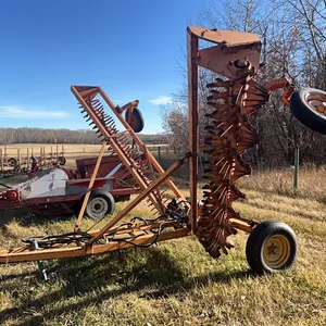 20' Riteway Double Wing Hydraulic Drive Rock Rake, SN 74016  *LOTS 23 & 24 LINKED FOR SIMULTANEOUS BID CLOSING*
