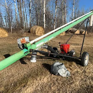 Co-op Field King 6" x 30' Grain Auger w/ 12HP, Kohler Gas Engine Electric Start, Engine Always Covered