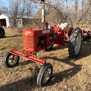 Farm All C 2wd Tractor w/ Spare Front & Rear Ends, Gas, Previous Restoration